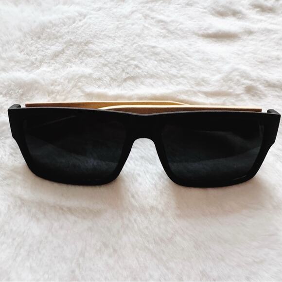 Stylens Other - Jensen Black & Light Wood Sunglasses